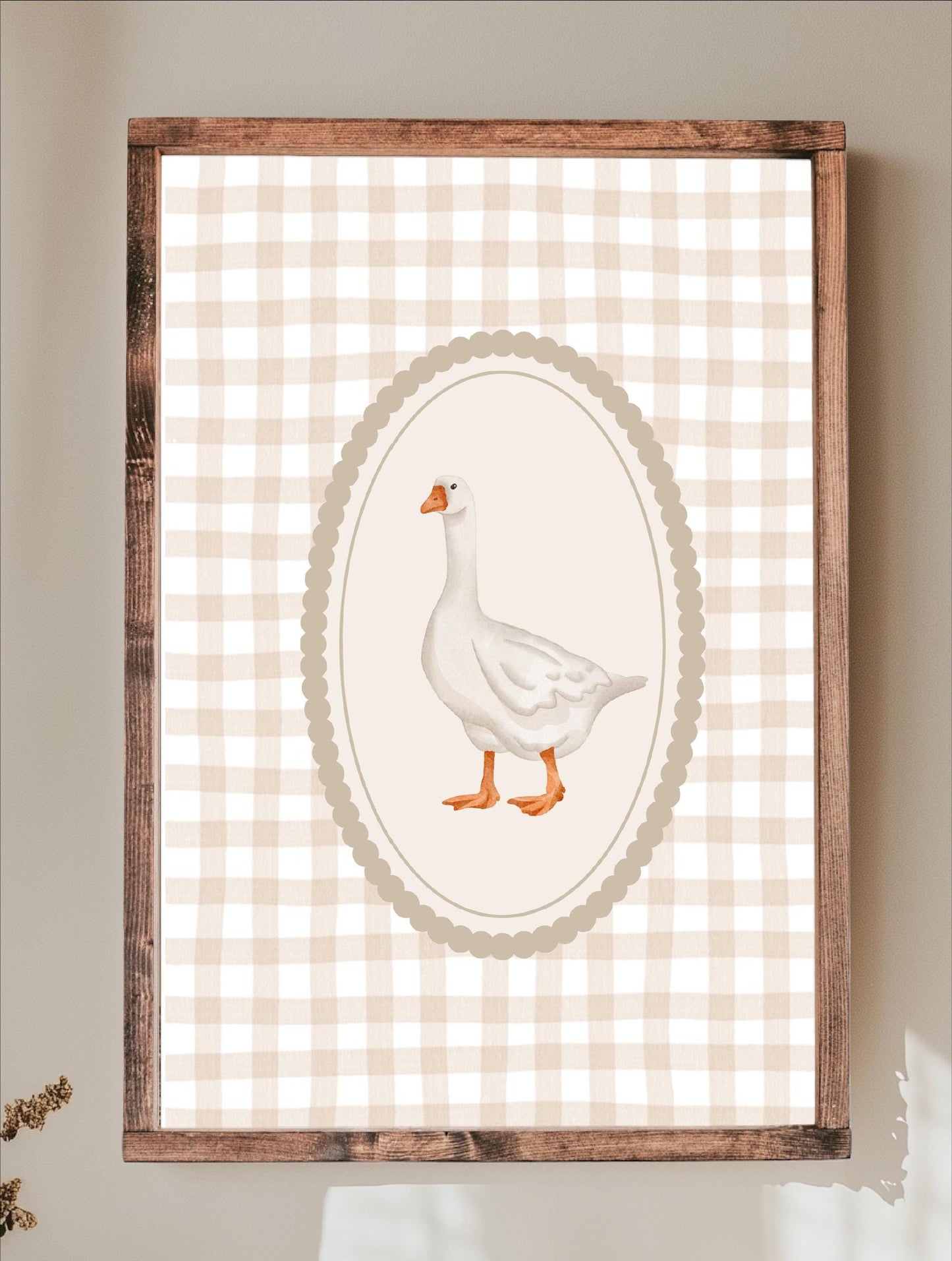 Plaid Goose