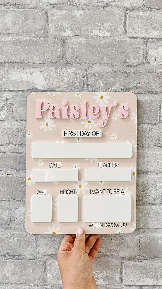 Custom Back to school