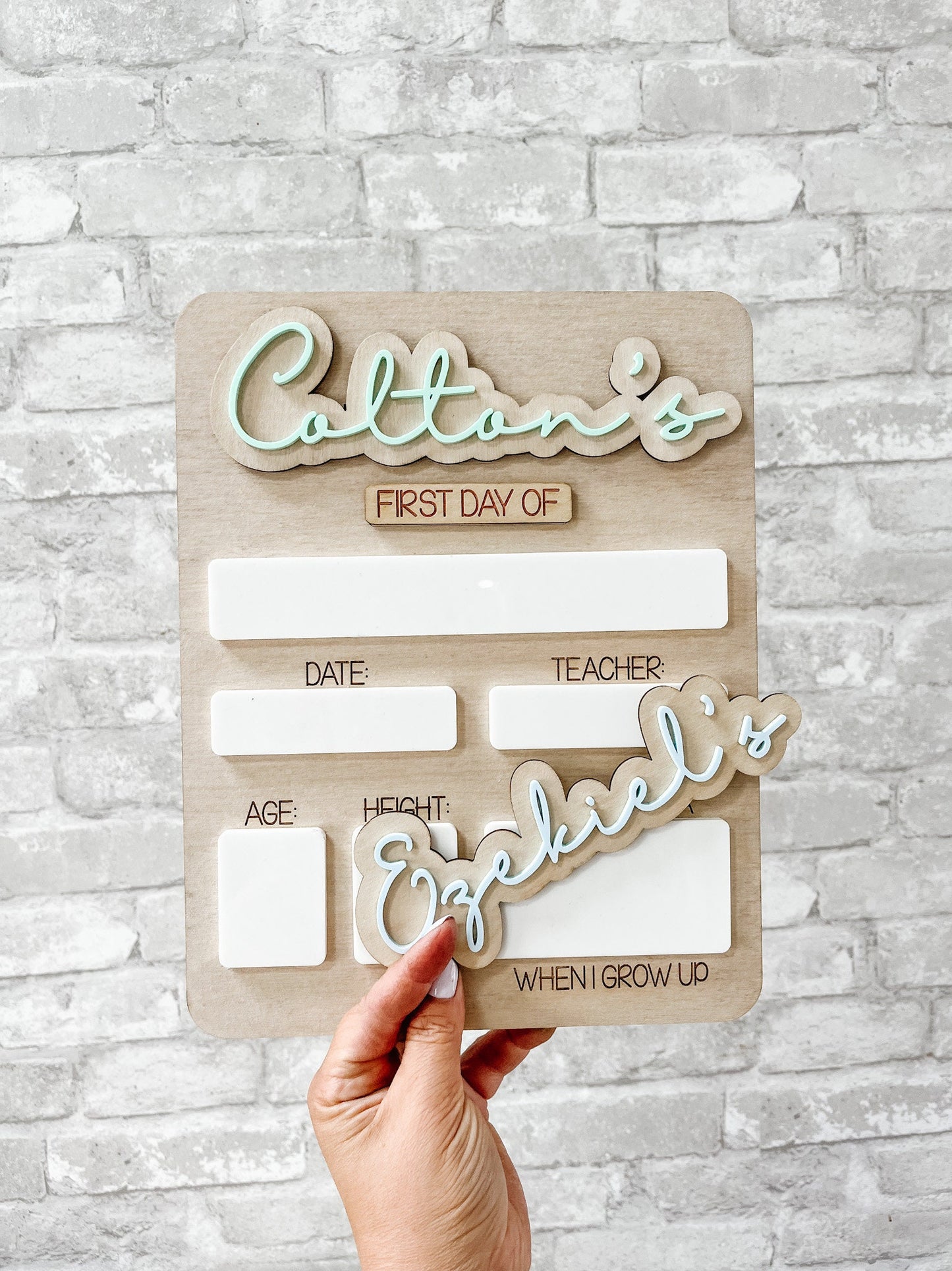 First Day/ Last Day Of School