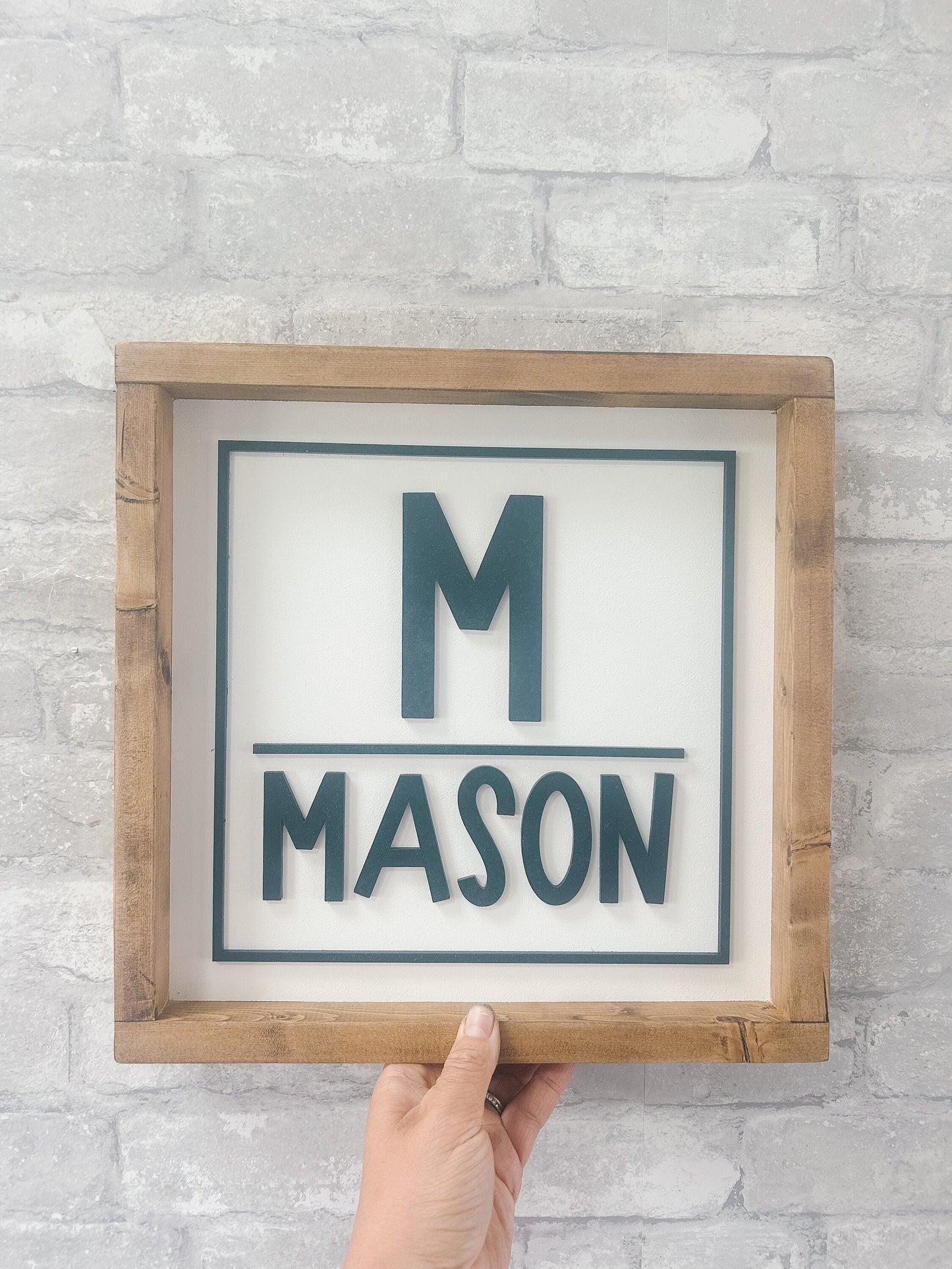 3D Monogram Letter